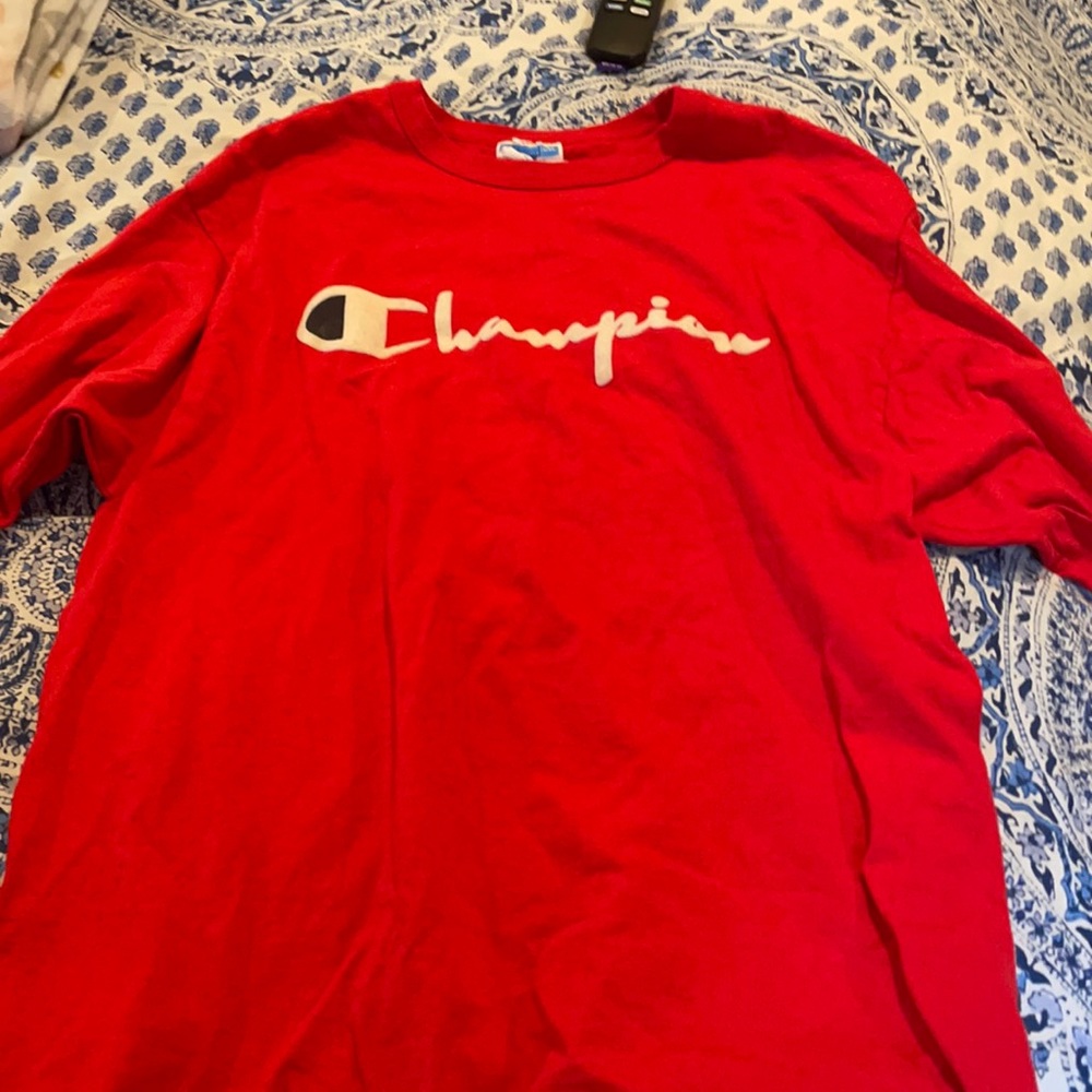 Red Champion Shirt